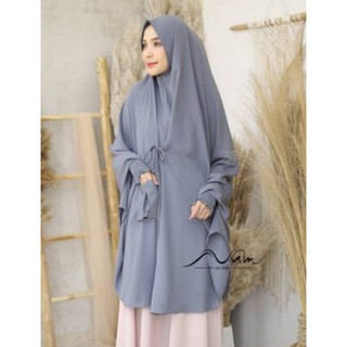 Set French Khimar Lengan yasmin + Cadar #2