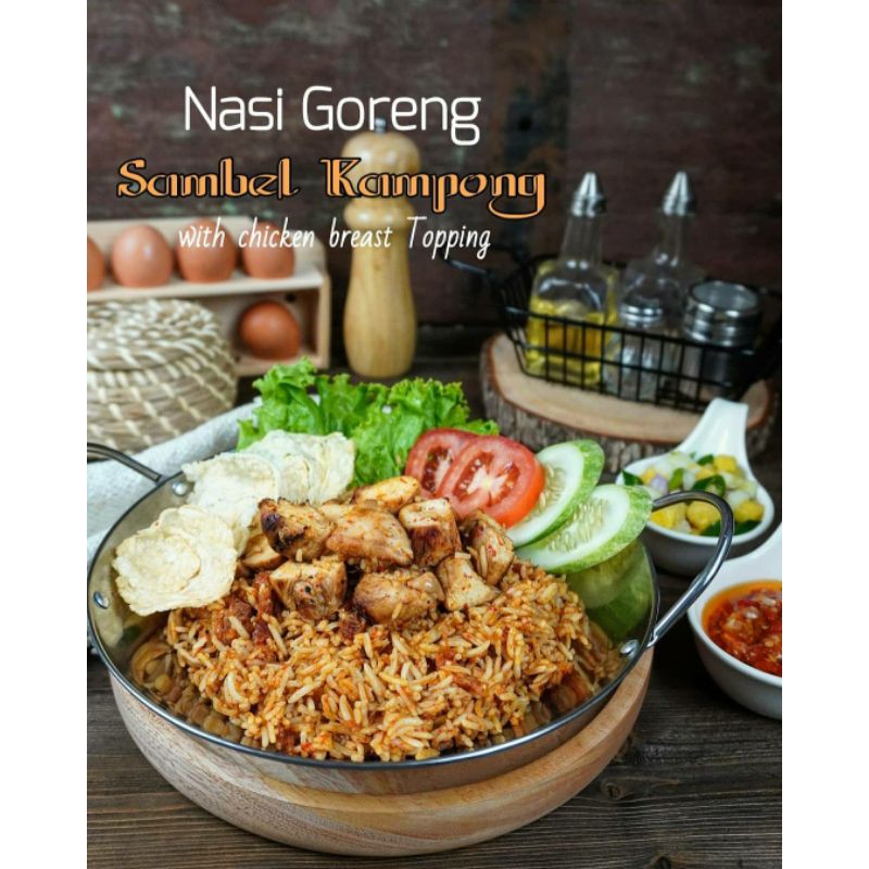 

Nasi Goreng Kampong With Chicken Breast - Pedas