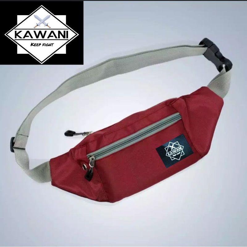 TAS SELEMPANG PRIA WAISTBAG PRIA TAS KULIAH