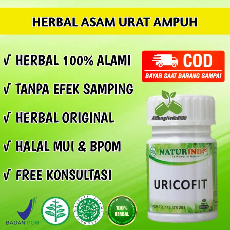 URICOFIT obat herbal asam urat nyeri sendi dengan gejala peradangan kesemutan kebas-2