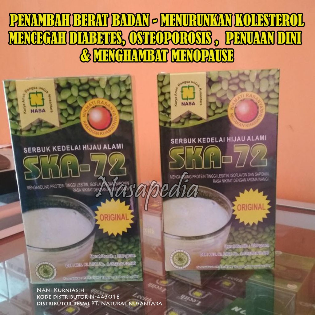 SKA-72 Original Nasa - Suplemen Penambah Berat Badan