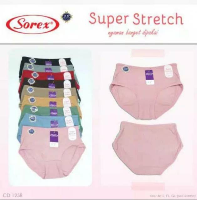 Celana Dalam Sorex 1258 super stretch