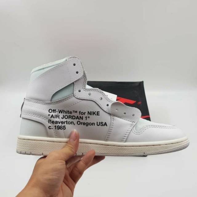 NIKE AIR JORDAN 1 X OFF WHITE NRG