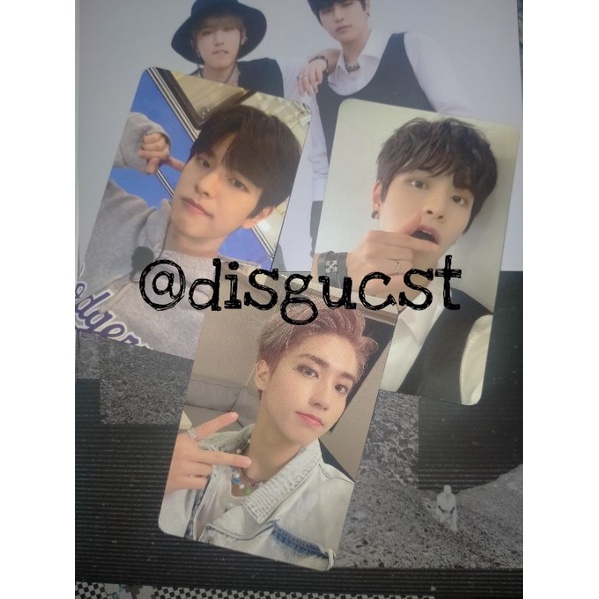 [BACA DESKRIPSI] Official Photocard Stray Kids Seungmin / Han Jisung PC NOEASY DS