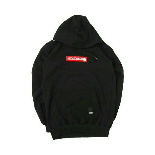Sweater jaket hoodie KICKCHICK 3 varian M-XXL free stiker
