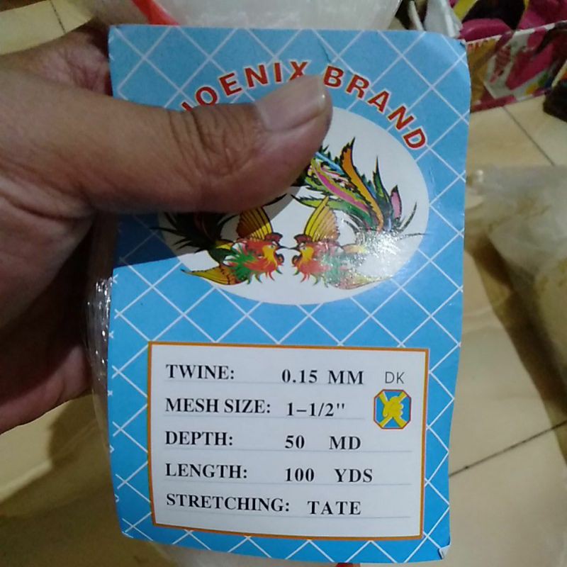 

JARING TATE 0.15 1-1/2" 50/100 YARD