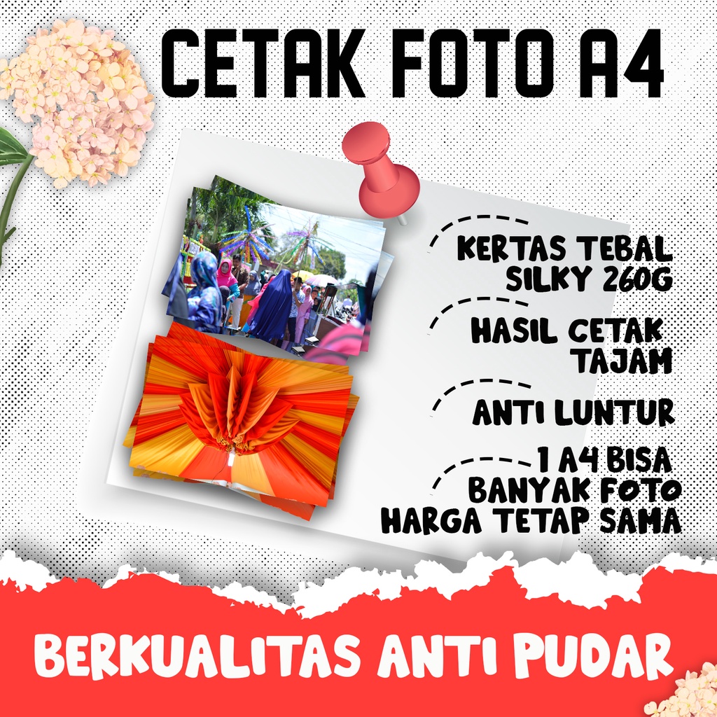 

Cetak Foto Kertas A4 Silky 260gr Berkualitas Anti Pudar