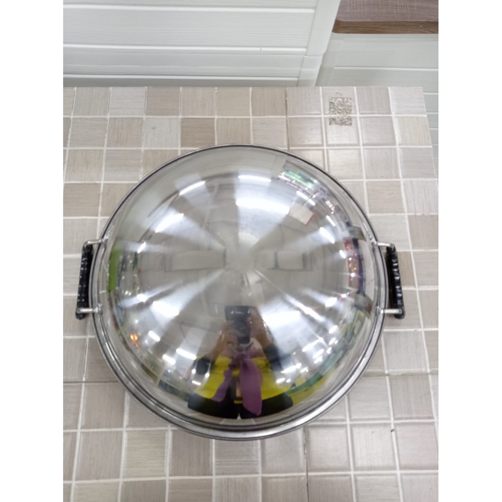 JL-2957 KUALI S/S 2 KUPING 34CM - KUALI STAINLESS