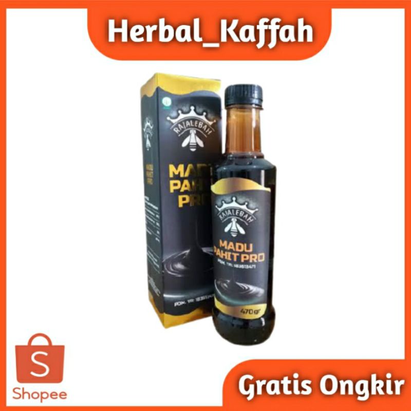 Madu Hitam Pahit Pro Raja Lebah Plus Propolis POM BPOM Asli 100% Original