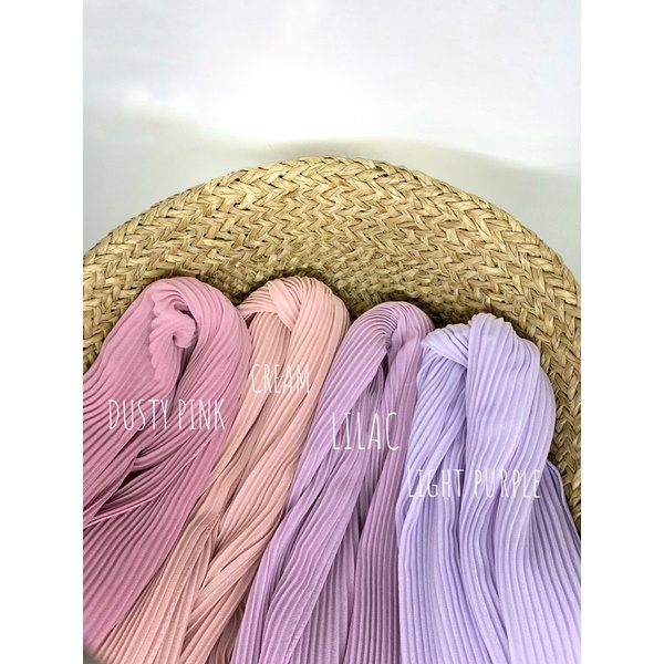 KERUDUNG HIJAB PASHMINA PLISKET FULL BABYDOLL PREMIUM GROSIR 180 x75 ...