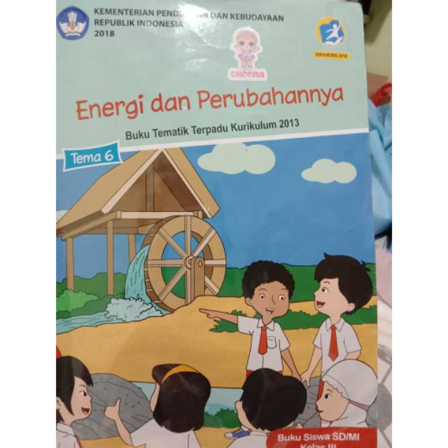 Buku Tematik Tema 6 kelas 3 SD