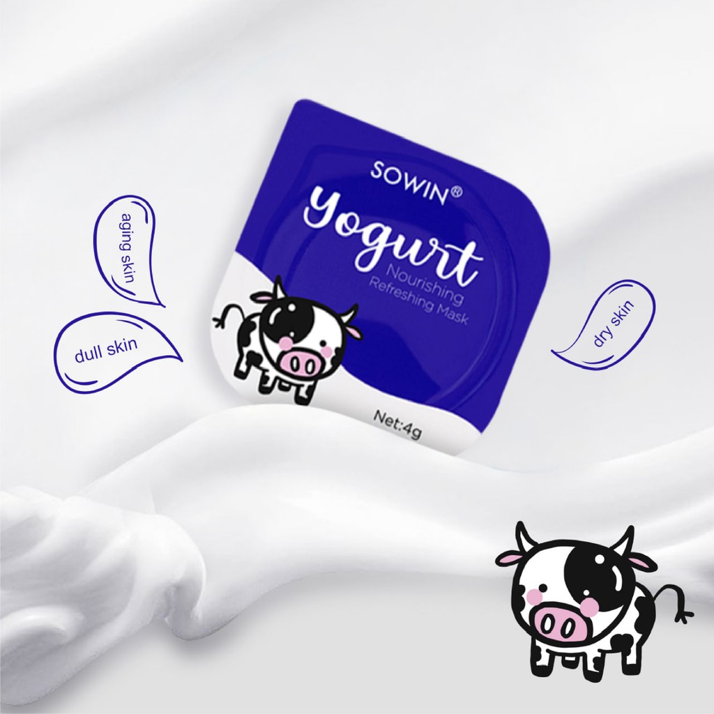 Sowin Yoghurt Nourishing Refreshing Mask (4g*7pcs)