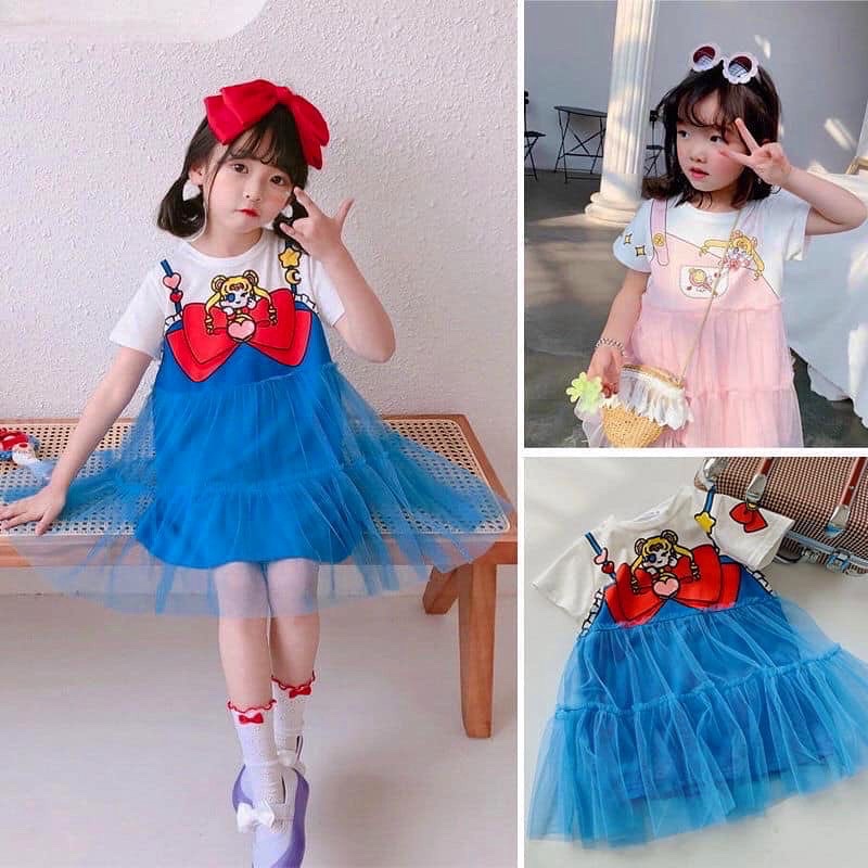 Sailor Moon Tutu Dress | Dress Sailor Moon anak import baju sailor moon