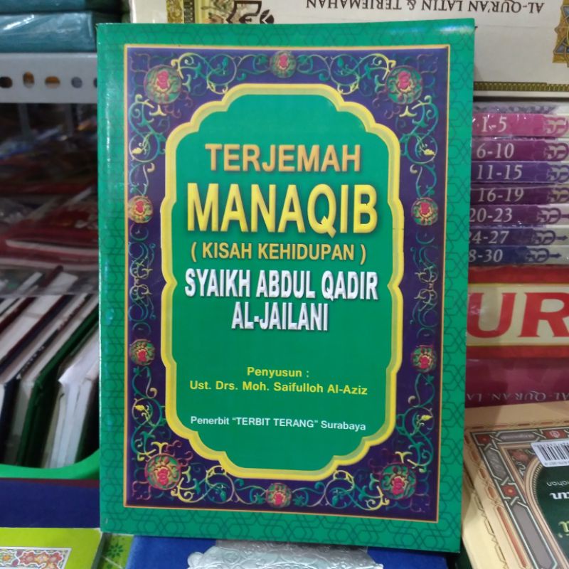 Buku terjemah MANAQIB