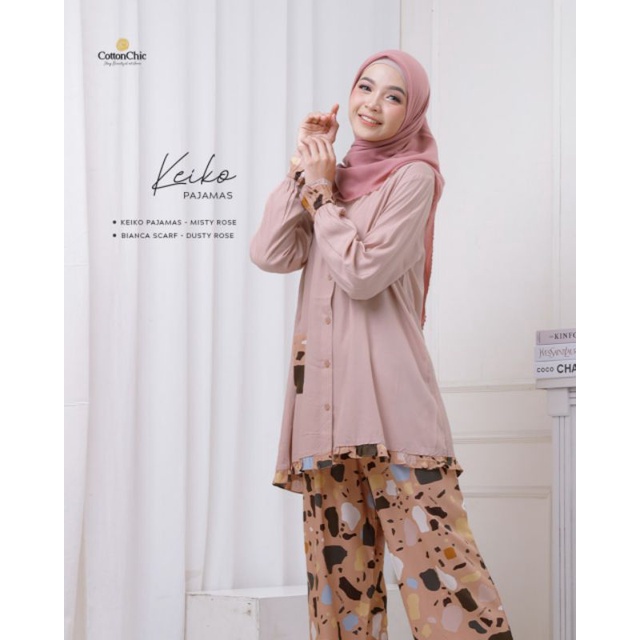 Keiko Pajamas/Pajamas Rayon/Pajamas adem