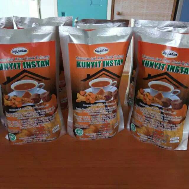 

Kunyit Instan Gula Aren Kemasan Aluminium Foil -SYIFASAN