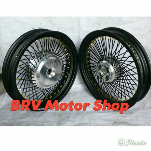 Velg Jari Jari Seribu Vario 110 -125 - Beat - Mio - X Ride - Spin - Skywave - Scoopy - Velg Ring 14