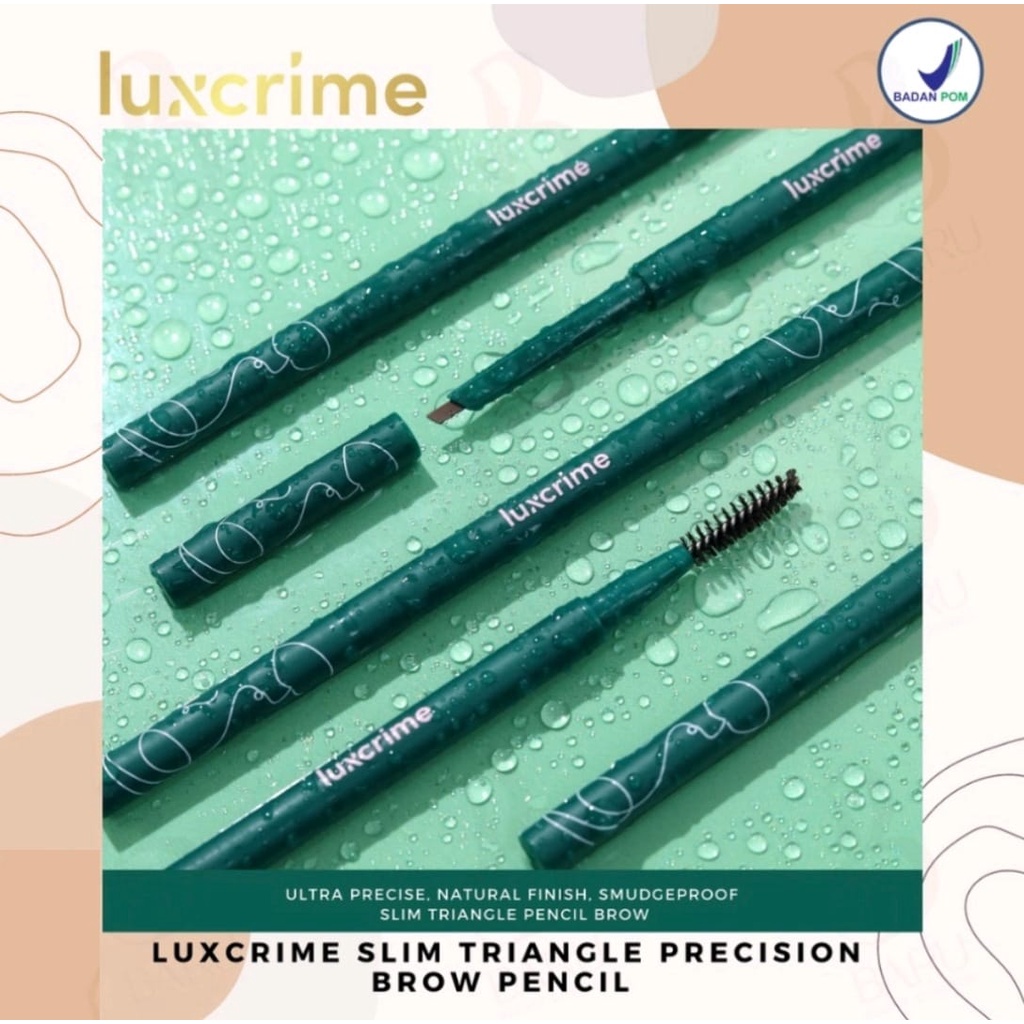 LUXCRIME Slim Triangle Precision Brow Pencil