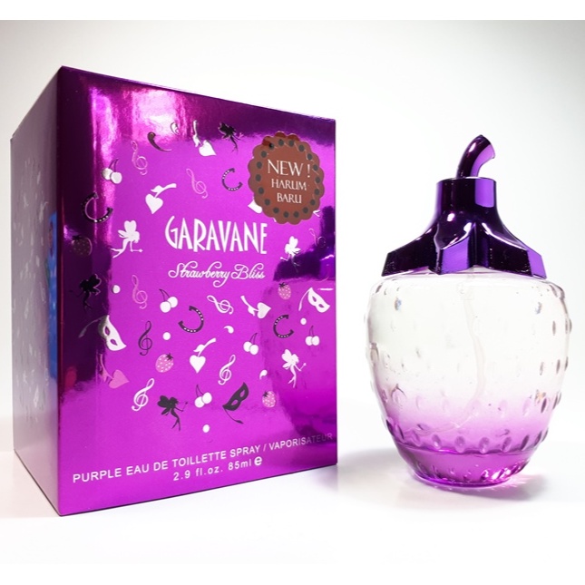 Parfum Wanita Garavane Strawberry Bliss Purple