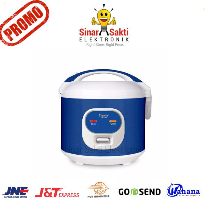 Magic Com Cosmos CRJ 1803 1.2 Liter - Rice Cooker Cosmos 3in1 - Penanak Nasi