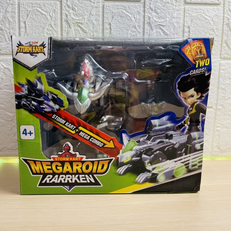 Mainan Monkart Megaroid Rarrken Strom Kart Megaroid Rarrken