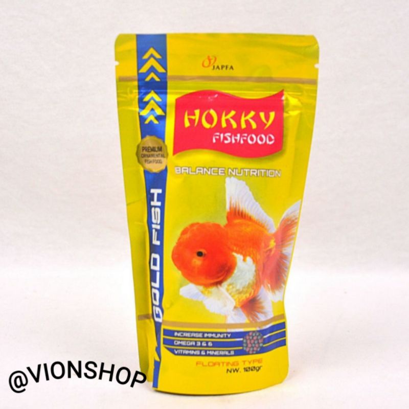 HOKKY Makanan Ikan hias Mas Koki Murah Pakan Ikan Hias Mas Koki Fish Food Pelet Ikan Hias Mas Koki K