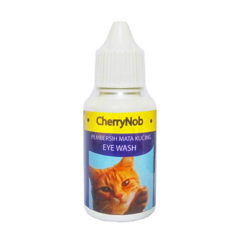 OBAT TETES MATA KUCING KITTEN MATA MERAH BENGKAK AMPUH CHERRYNOB