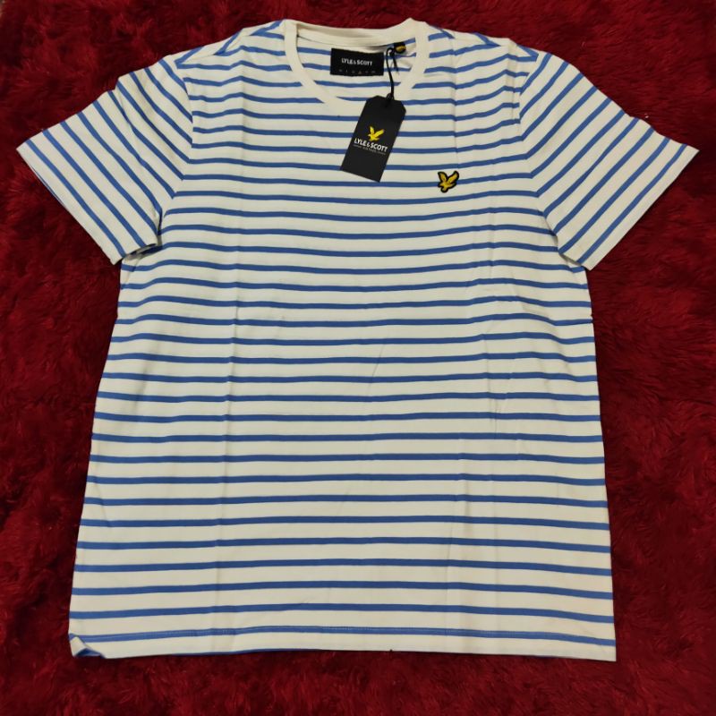 Lyle & Scott Tshirt Breton Stripe Original
