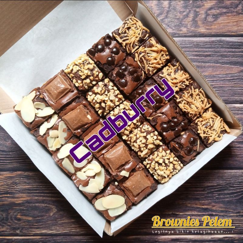 

Brownies Pelem Sekat 15x15
