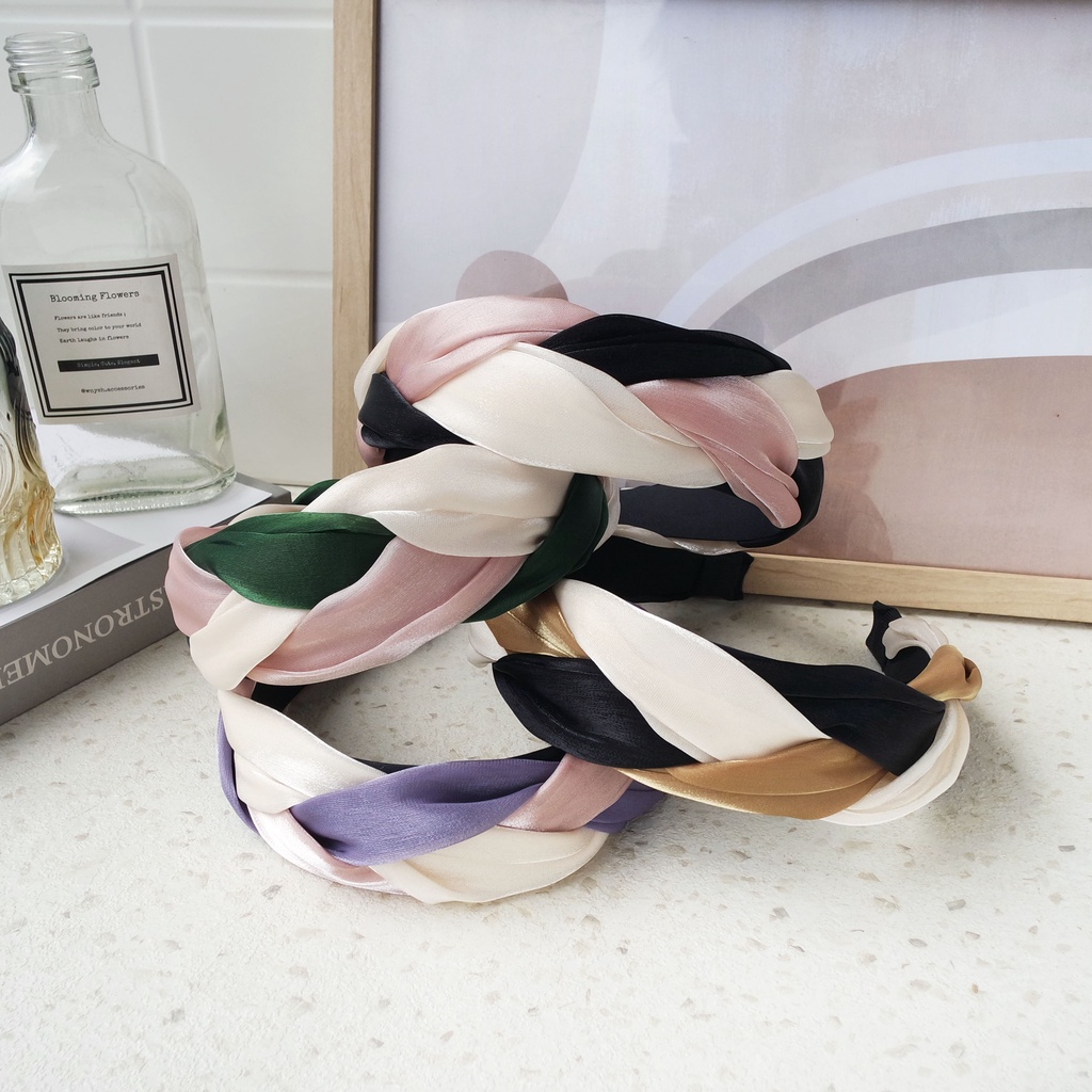 HEADBAND / BANDO VELVET BRAIDED - 6772