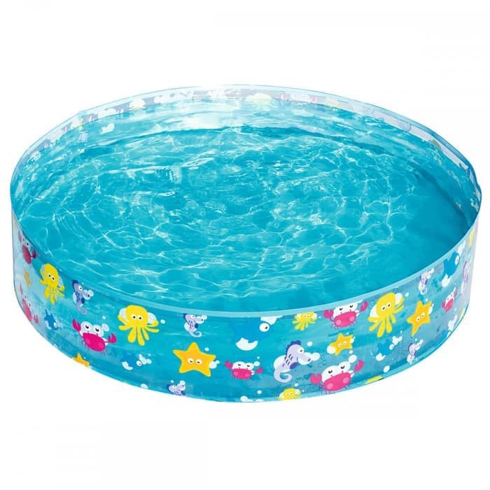 BESTWAY JUMBO Kolam Renang Anak/dewasa Ukuran Besar Bahan Tebal Panjang ukuran 122 cm