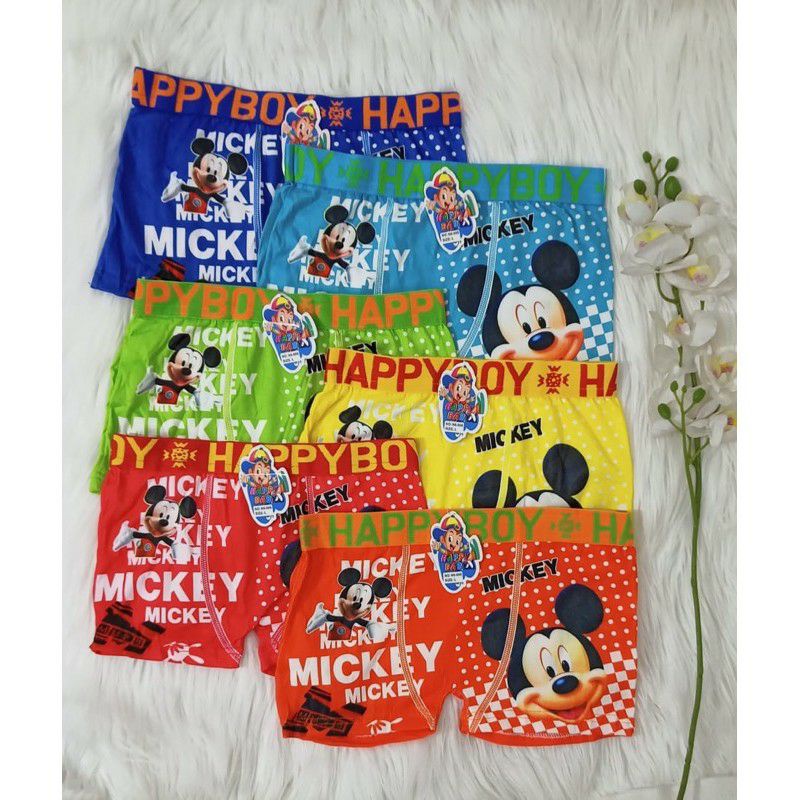 1pcs Boxer anak import / celana dalam anak Laki-laki / cowok karakter