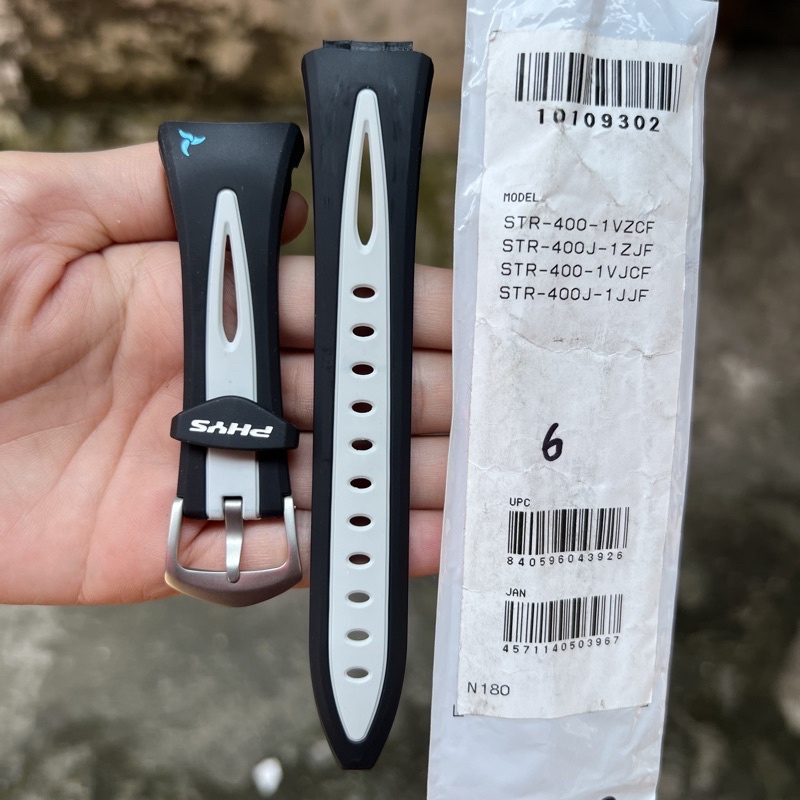 Strap tali jam tangan casio original STR-400J STR-400 1 band STR 400 STR 400J