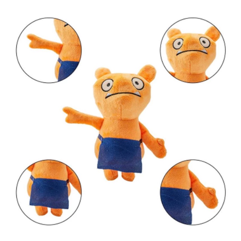 20cm Boneka Ugly Dolls Boneka Uglydolls Boneka Moxy Ugly Dog Ox Lucky Bat Wage Hadiah Birthday Gift Mainan anak