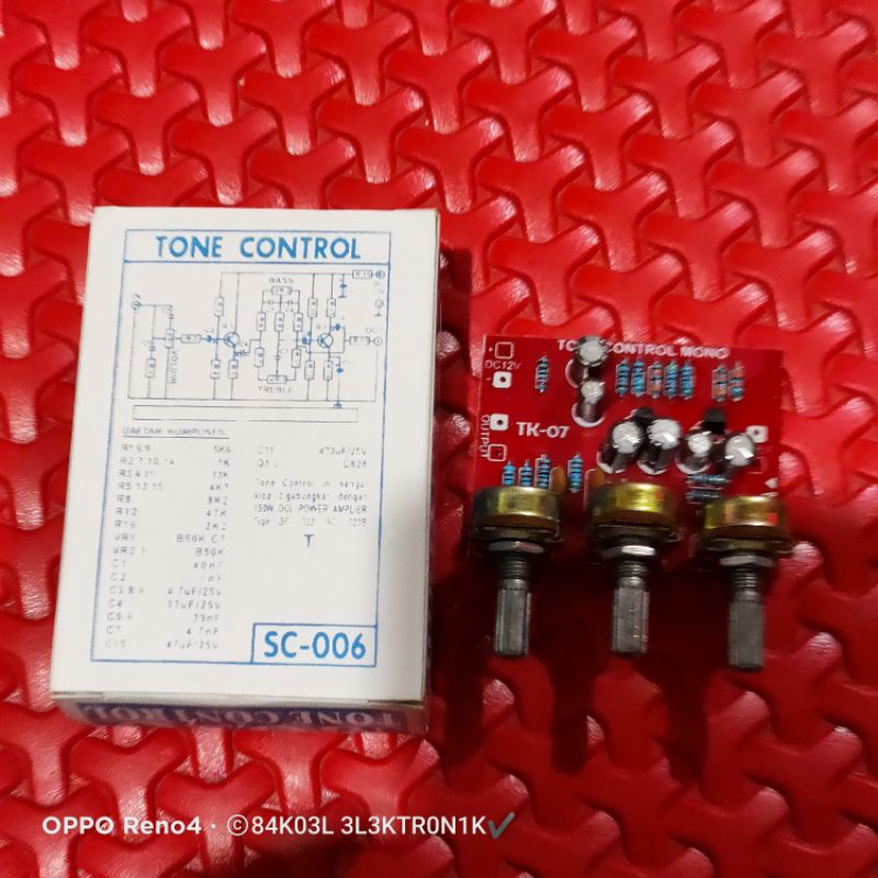 TONE CONTROL MONO MURAH