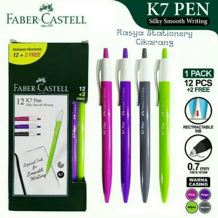 

Jualan Faber - Castell Pen K7 Murah