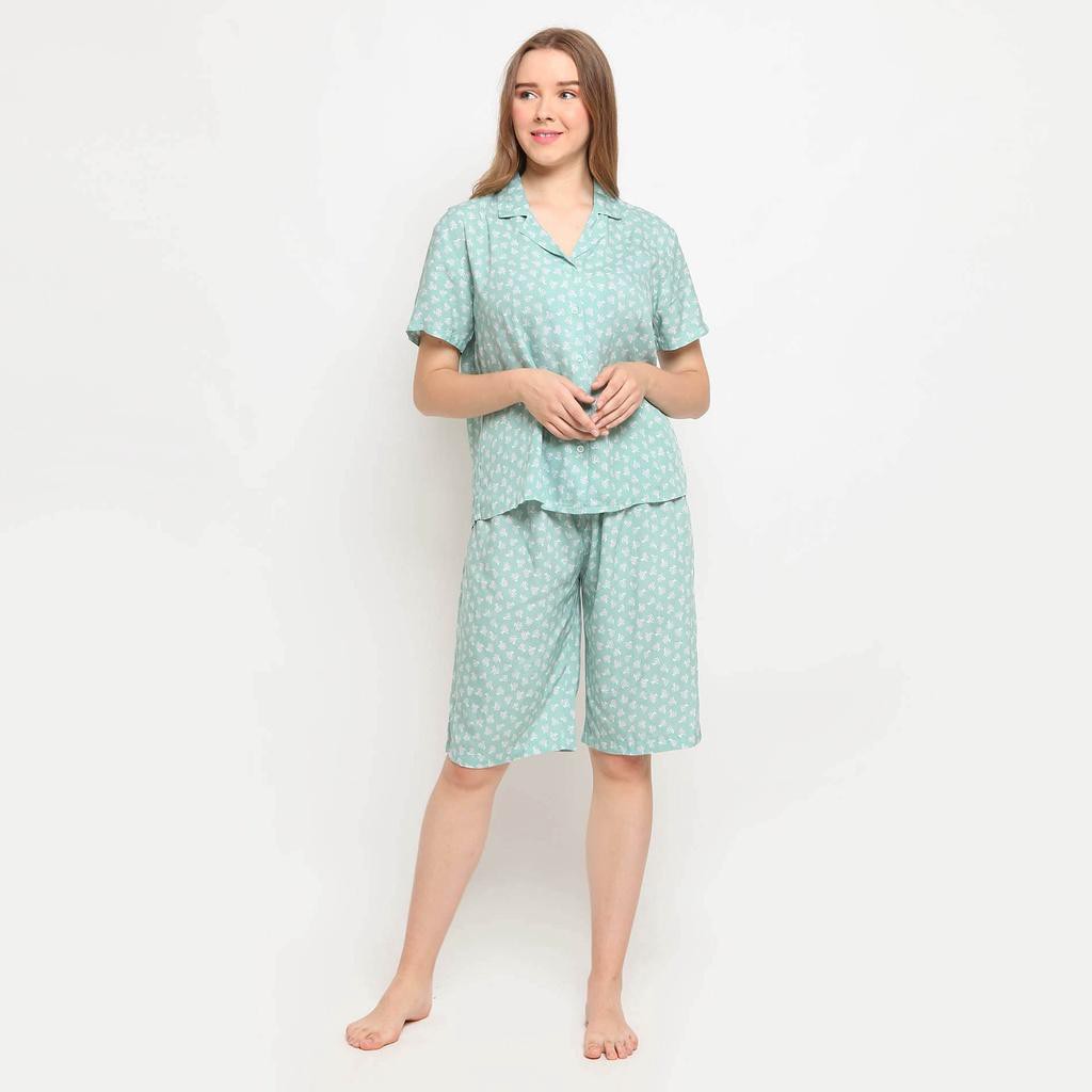 TRANSMART - VIRGINIA Piyama Bunga Putik SGVG108