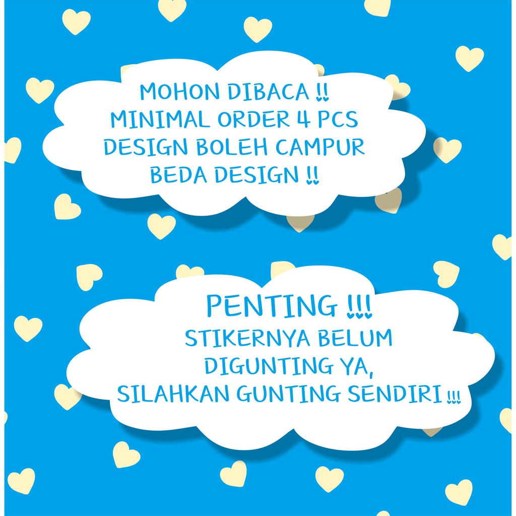 (PART 1) STICKER TUMBLR AESTHETIC STIKER LAPTOP STIKER CASE HP MURAH-1