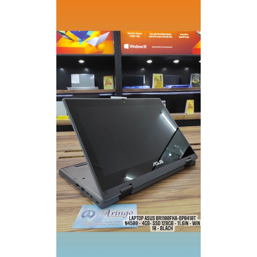 Laptop Asus BR1100FKA-BP0410T N4500 - 4GB- SSD 128GB - 11.6in - WIN 10 - BLACK