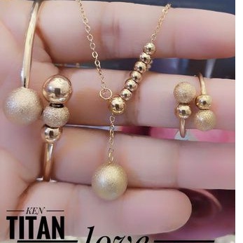 TiTanium set perhiasan wanita t528