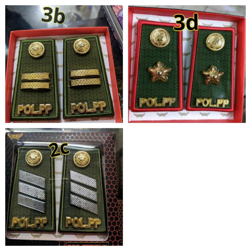 pangkat pol pp 2c 3b 3d