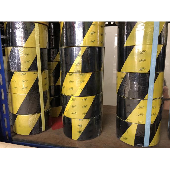 

Garis Pembatas/ Police Line Hitam Kuning ukuran 3”x300m
