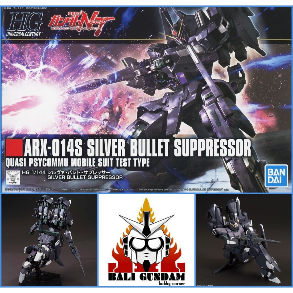 HG 1/144 ARX-014S SILVER BULLET SUPPRESSOR