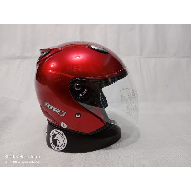 HELM MRJ ORIGINAL DOUBLE VISOR / KACA