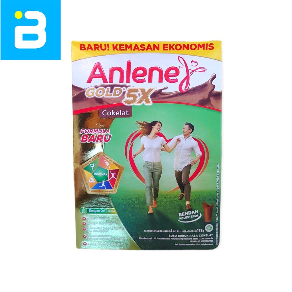 

Anlene Gold 5X Coklat 175 G