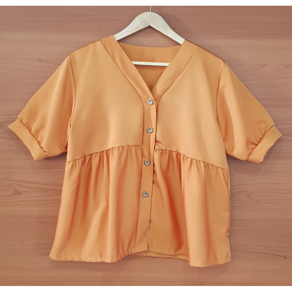 BinxFashion Blouse Jumbo / Atasan Wanita Jumbo / Pakaian Wanita Jumbo 40-4