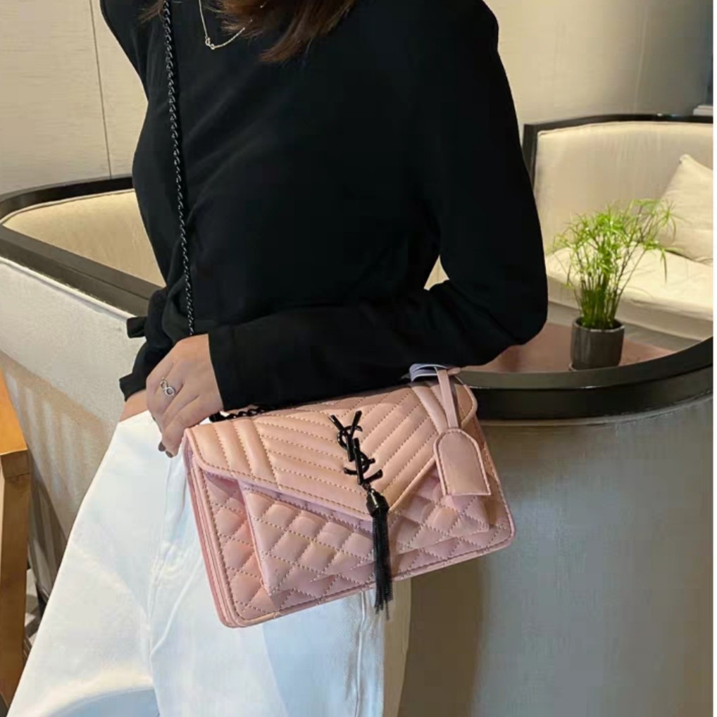 BJ57330 - BLACK/BLUE/GREEN/PINK/RED/SILVER/WHITE/YELLOW - TAS SLEMPANG IMPORT TAS WANITA FASHION IMPORT MODIS ELEGAN TERMURAH TERLARIS TERBARU BAGSTORE JAKARTA TAS BATAM CR7330 JT34461