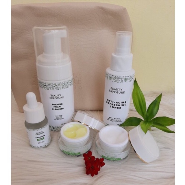 Bexindo skincare 1 paket free pouch (anti-aging)