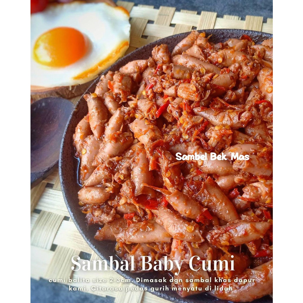 

Sambel Baby Cumi Bek Mas