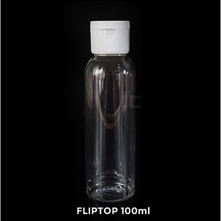 Botol Fliptop Botol Spray Botol Pump Plastik Transparan 30ml  50ml  100ml  250ml